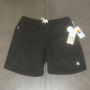 Vuori Men’s Ponto Short Black Heather Large
